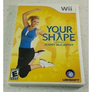 Nintendo Wii - Your Shape Jenny McCarthy Exercise Fitness Game with Manual